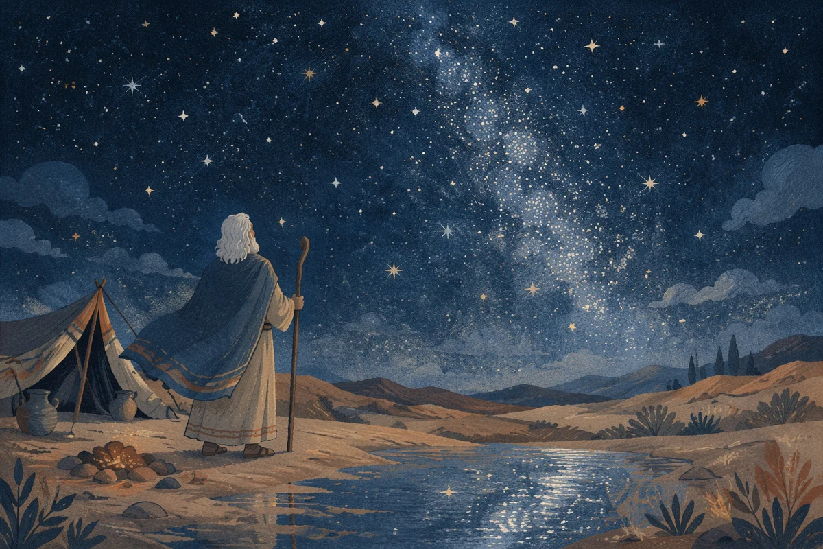 Abraham Under Countless Stars of Promise