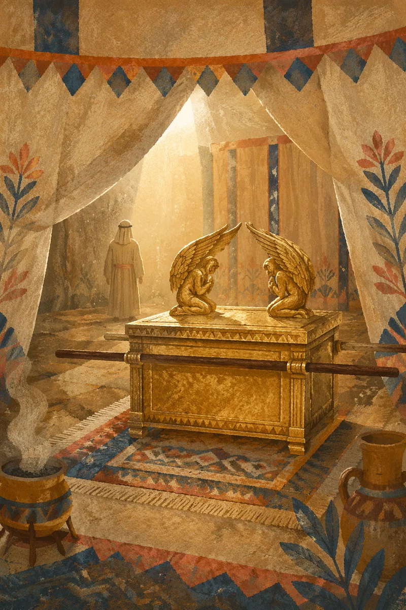 Ark of Covenant in Golden Sanctuary