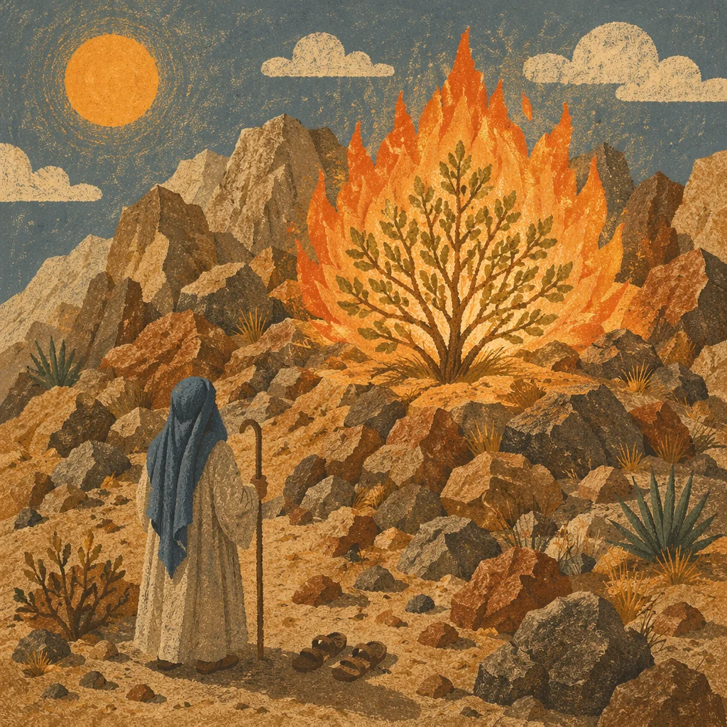 Moses Before the Burning Bush