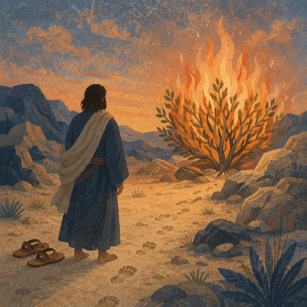 Moses Before the Burning Bush