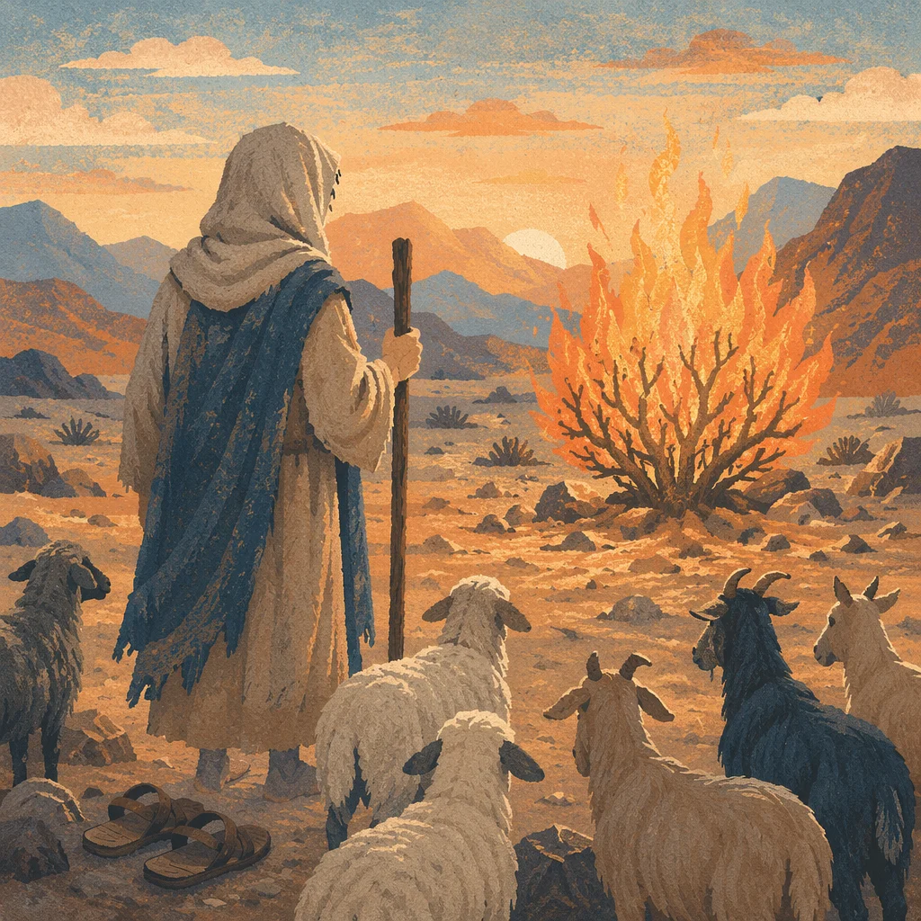 Moses Before the Burning Bush