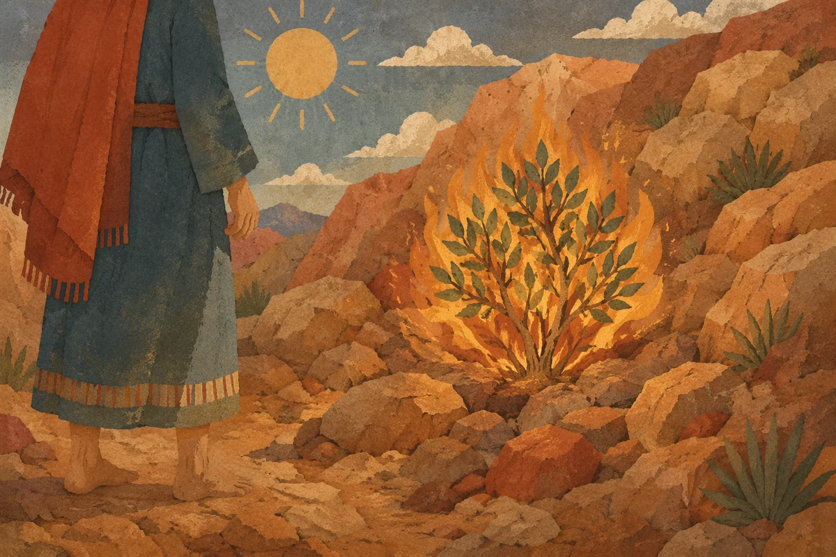 Moses Before the Burning Bush