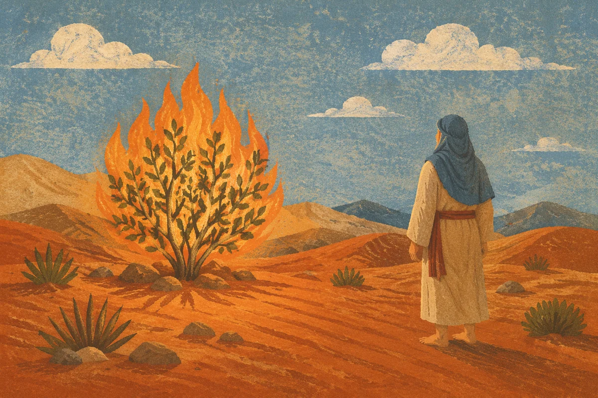 Moses Before the Burning Bush