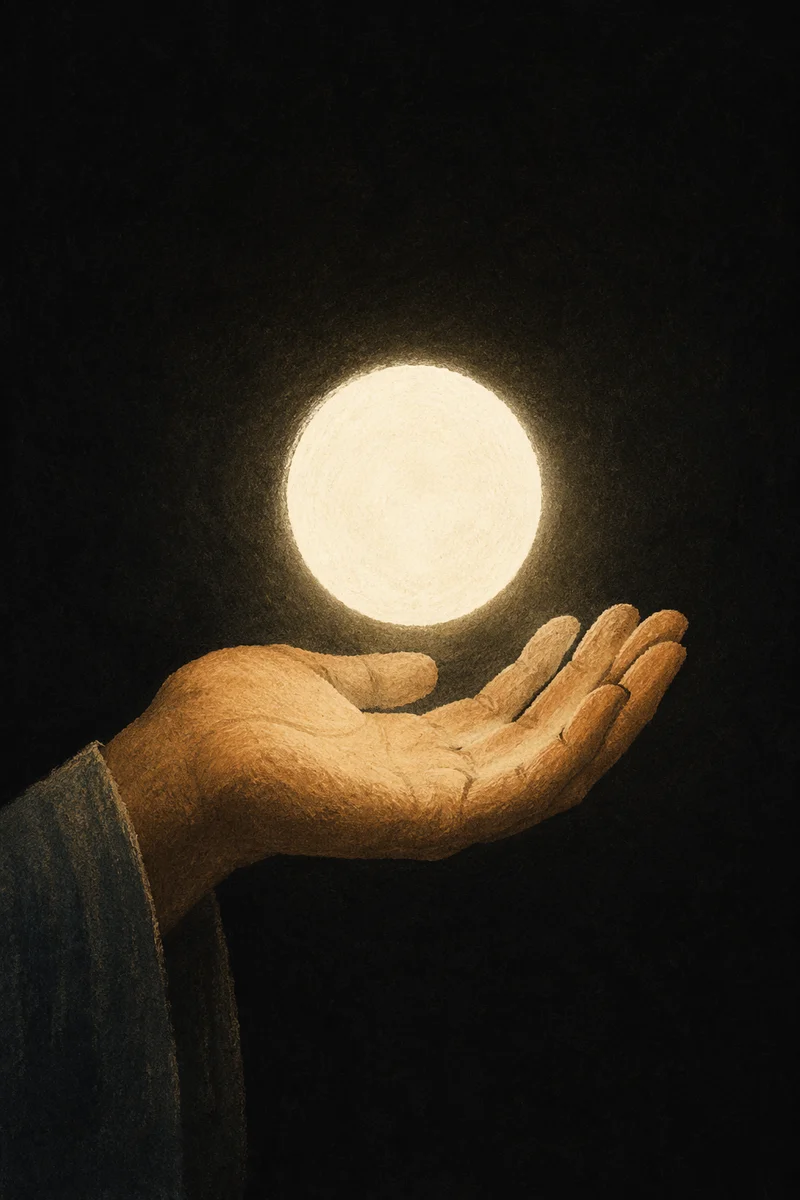 Creation Light Separating from Darkness