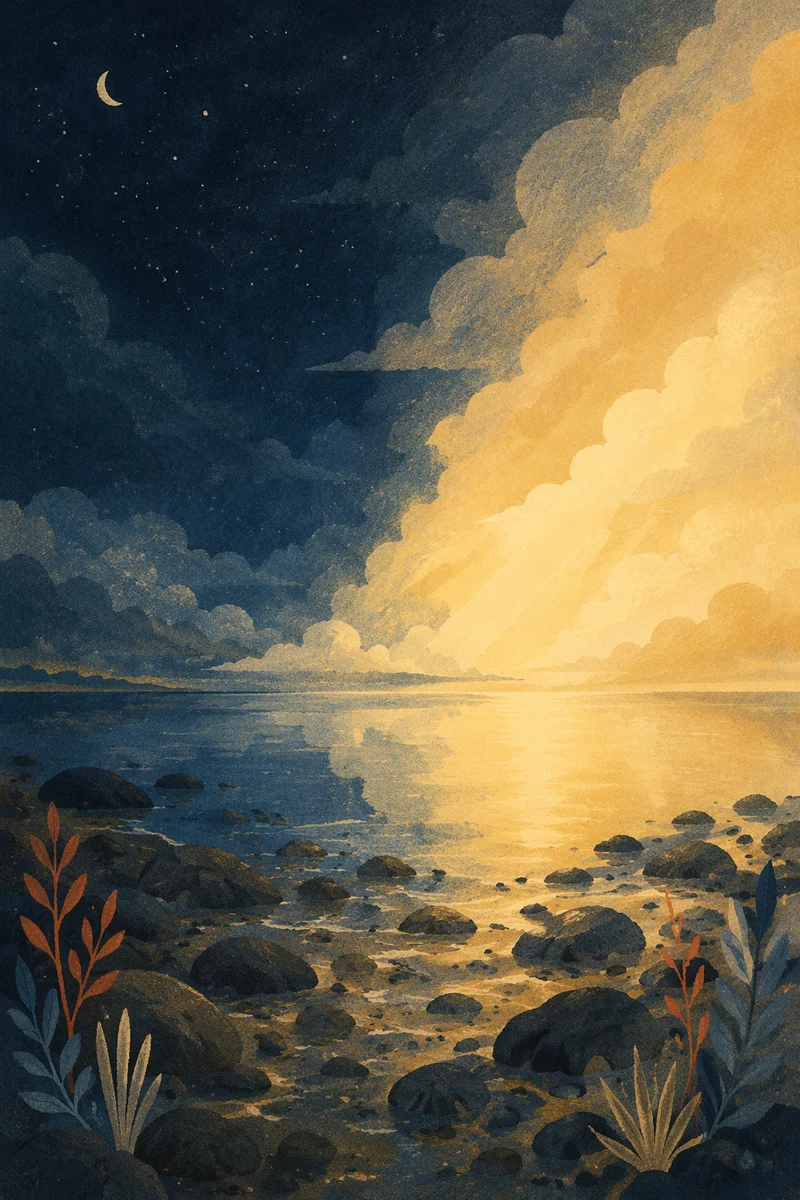 Biblical Creation Light Dividing Darkness