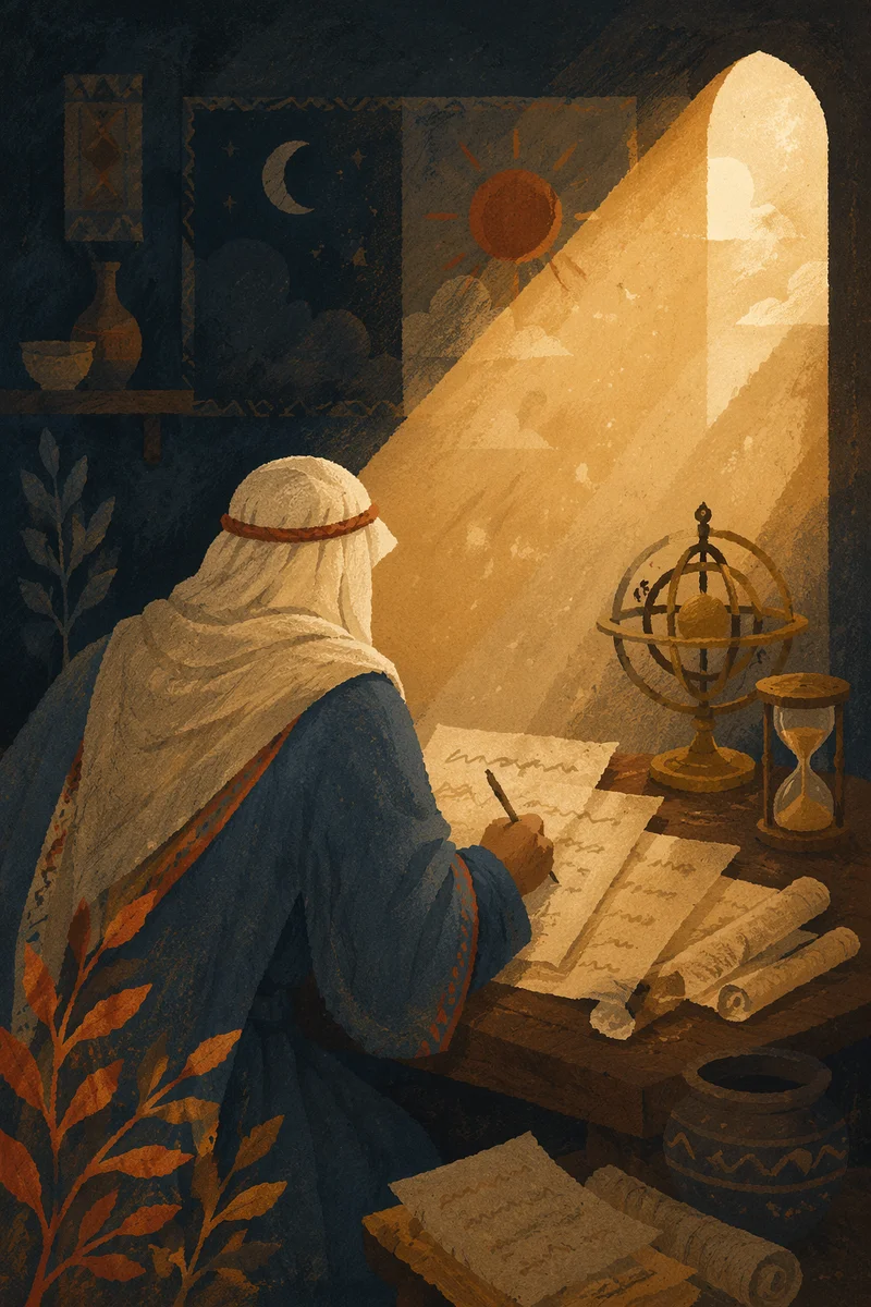Creation Light Divides Ancient Scribe Study