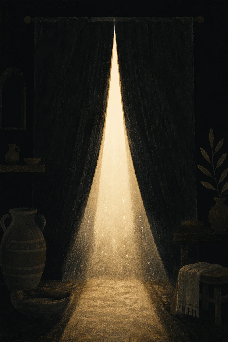 Separation of Light and Darkness at Dawn