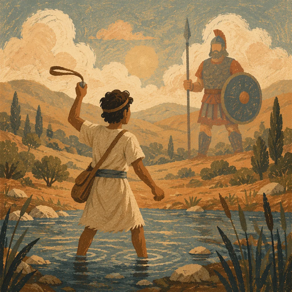 David Faces Goliath in Rocky Valley