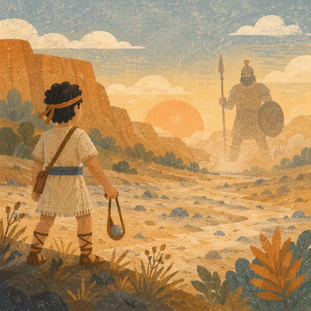 David Faces Goliath in Dawn Valley