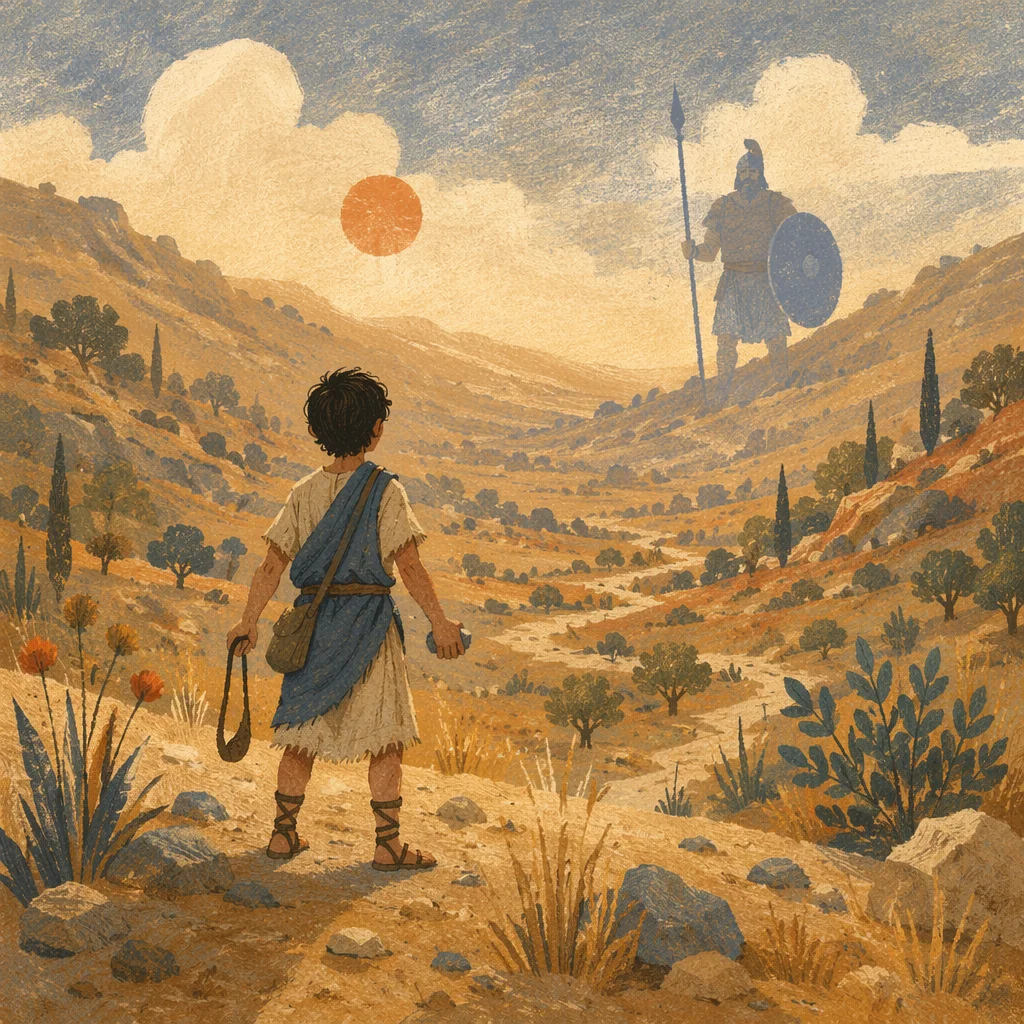 David Faces Goliath in Dawn Valley