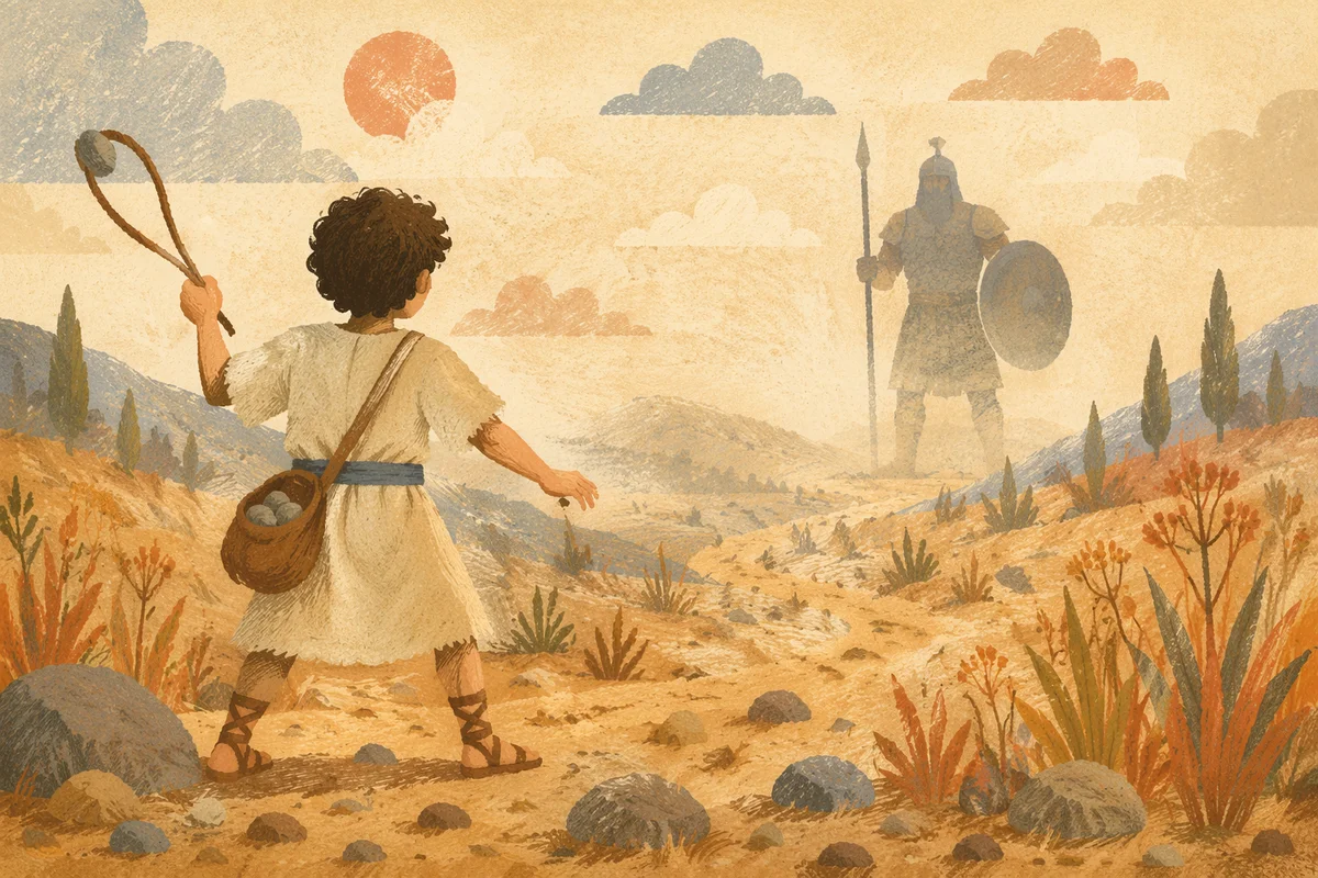 David Faces Goliath in Dawn Valley