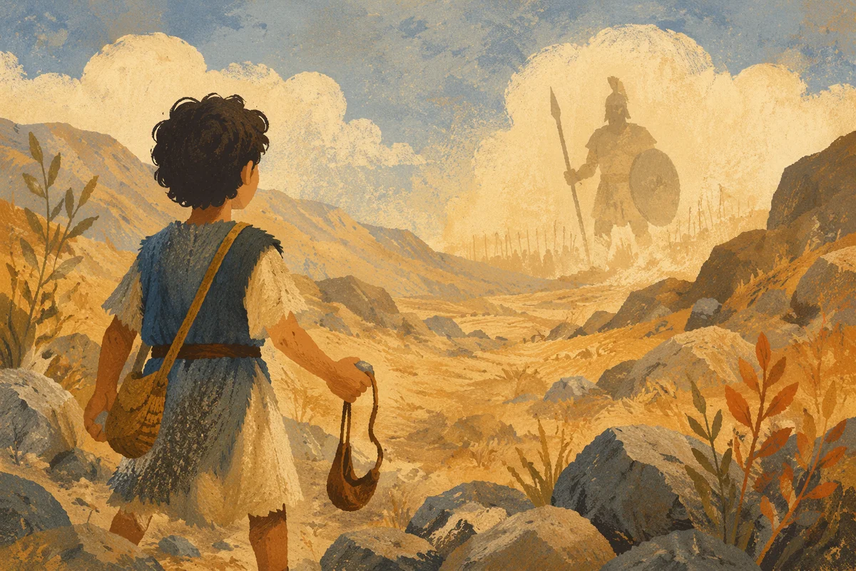 David Faces Goliath in Dawn Valley