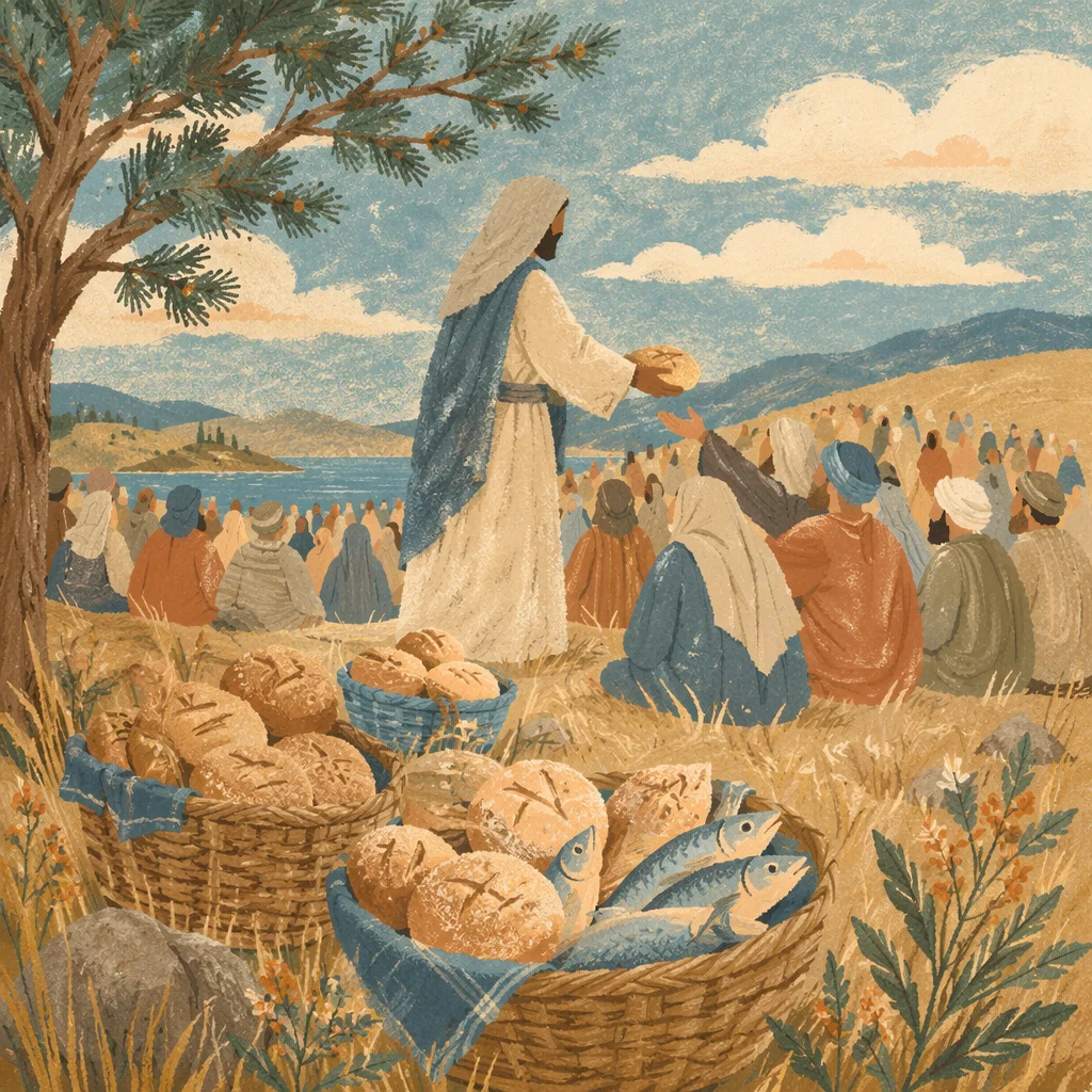 Feeding the Multitude on a Galilean Hillside