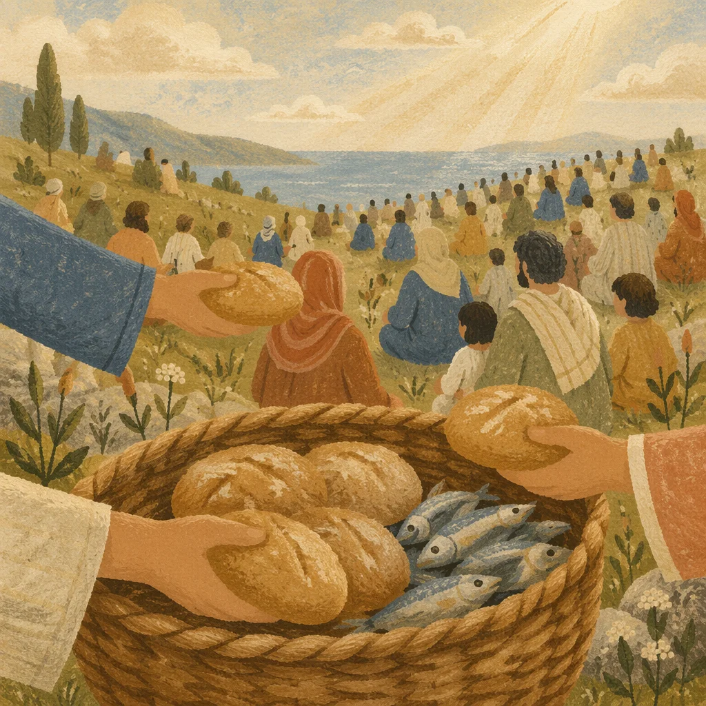 Feeding the Five Thousand on Hillside