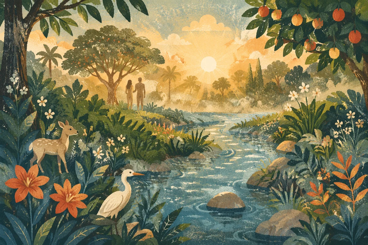 Eden River at Golden Dawn