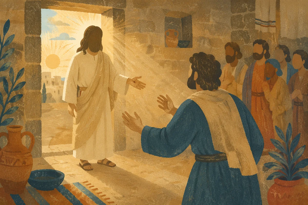 Jesus Appears to Thomas at Dawn