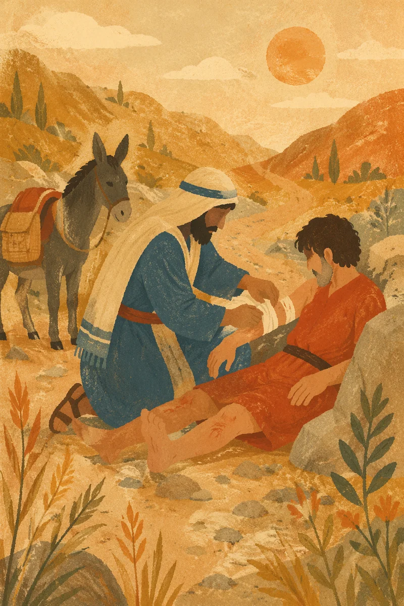 Good Samaritan Mercy on Desert Road