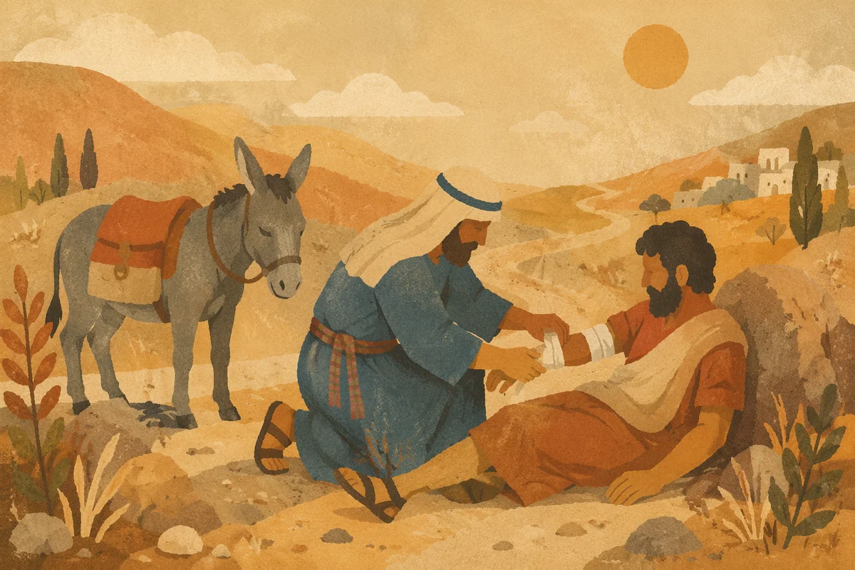 Good Samaritan Mercy on Desert Road