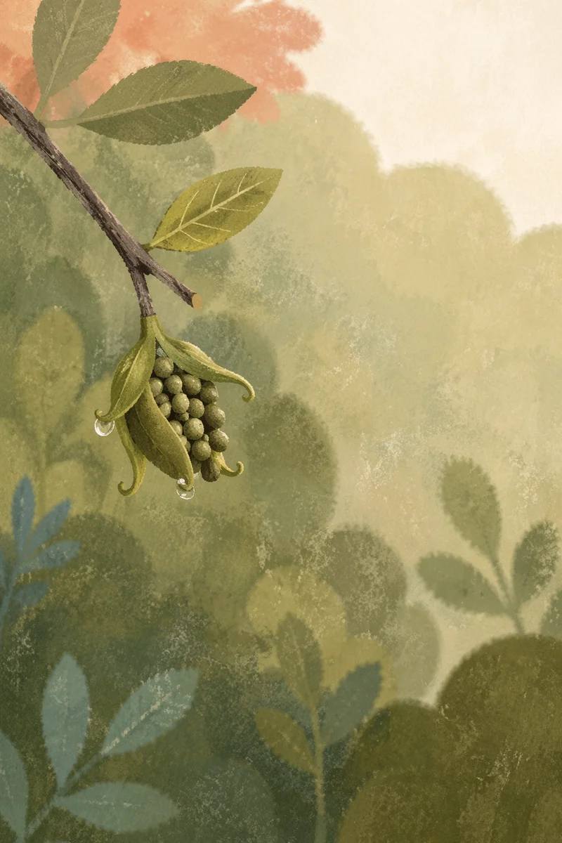 Mustard Seed Parable in Gentle Morning Light