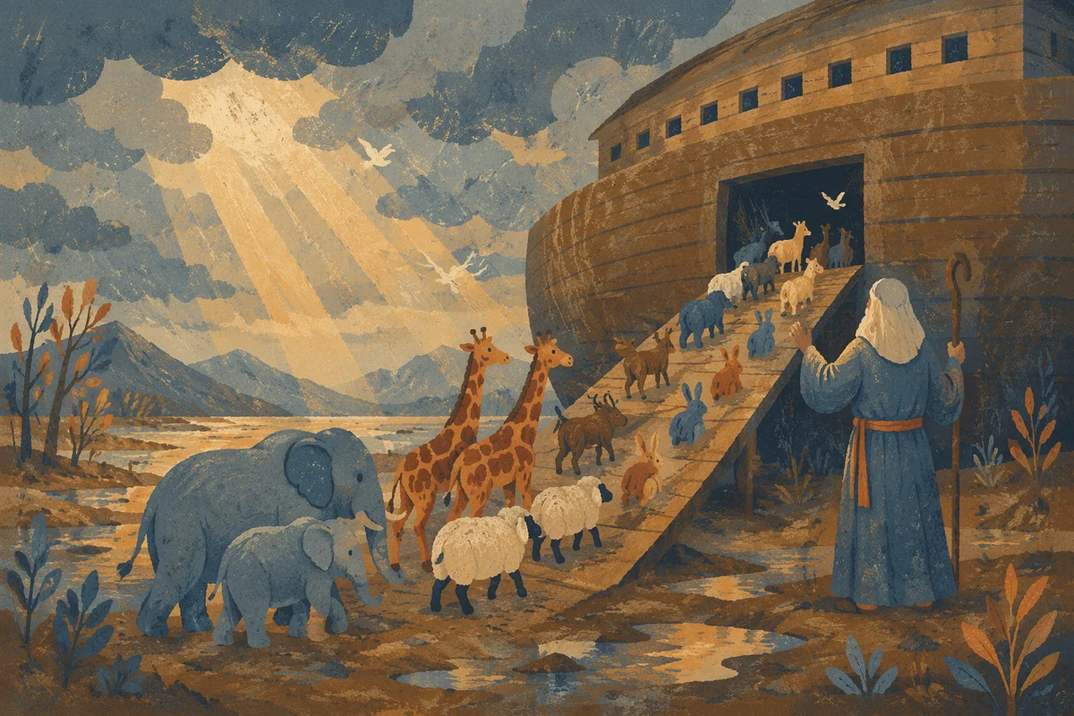 Noahs Ark Animals Boarding in Pairs