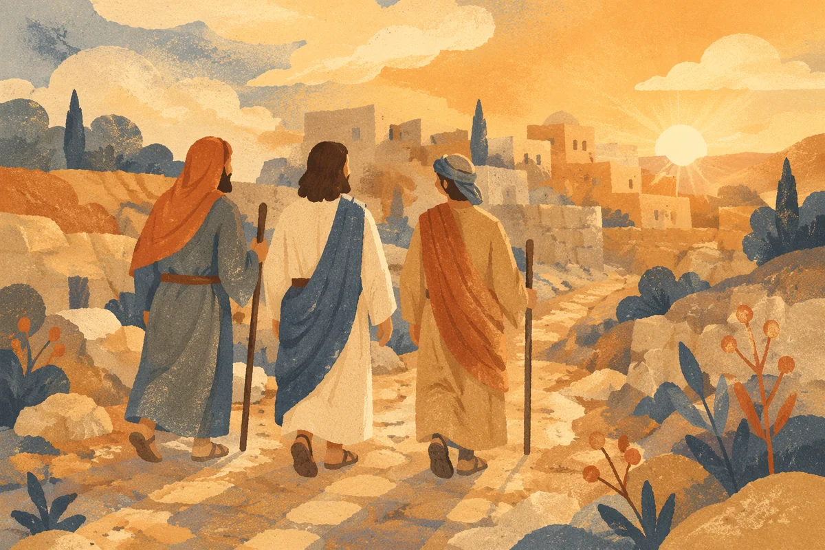 Road to Emmaus Golden Hour Journey