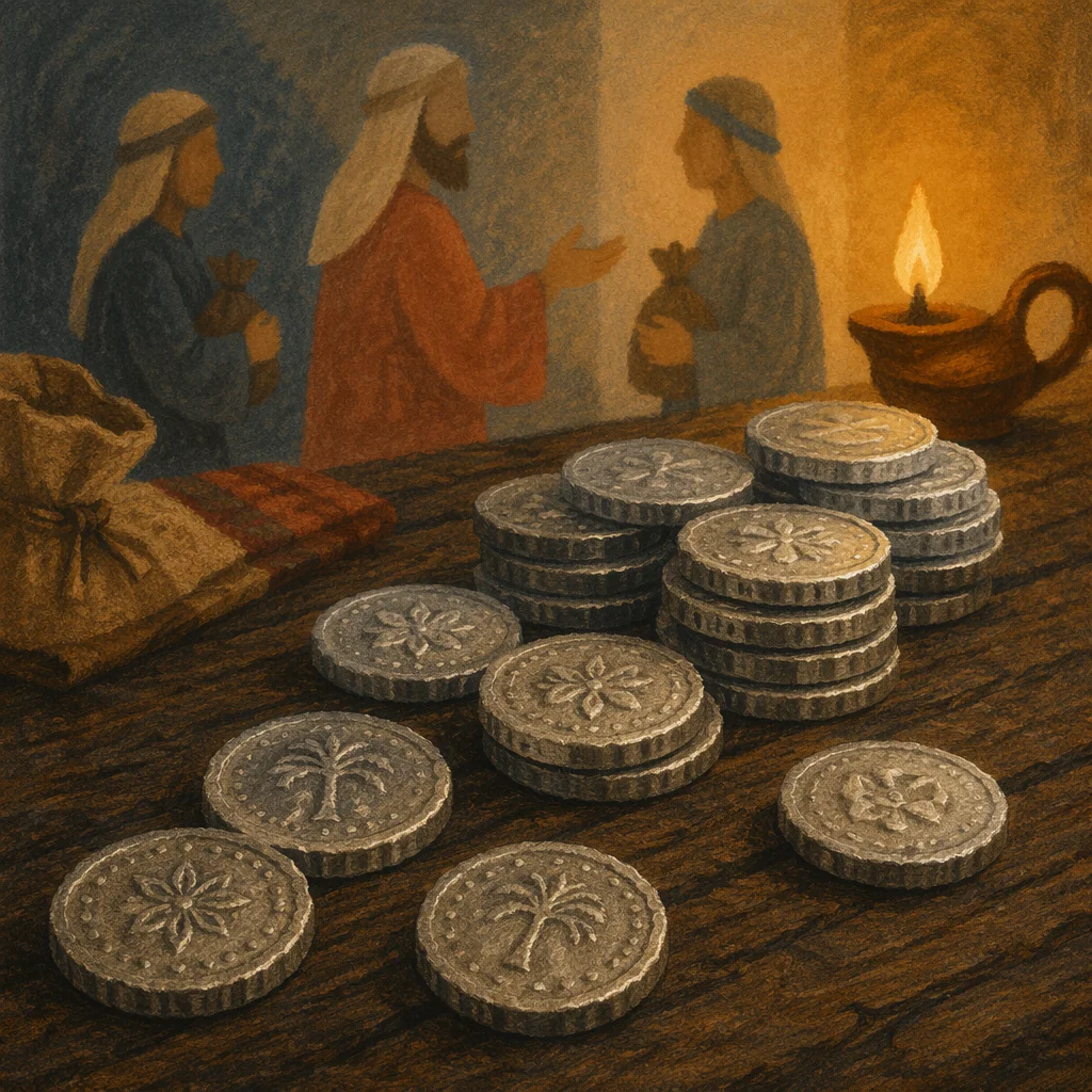 Parable of the Talents Ancient Coins
