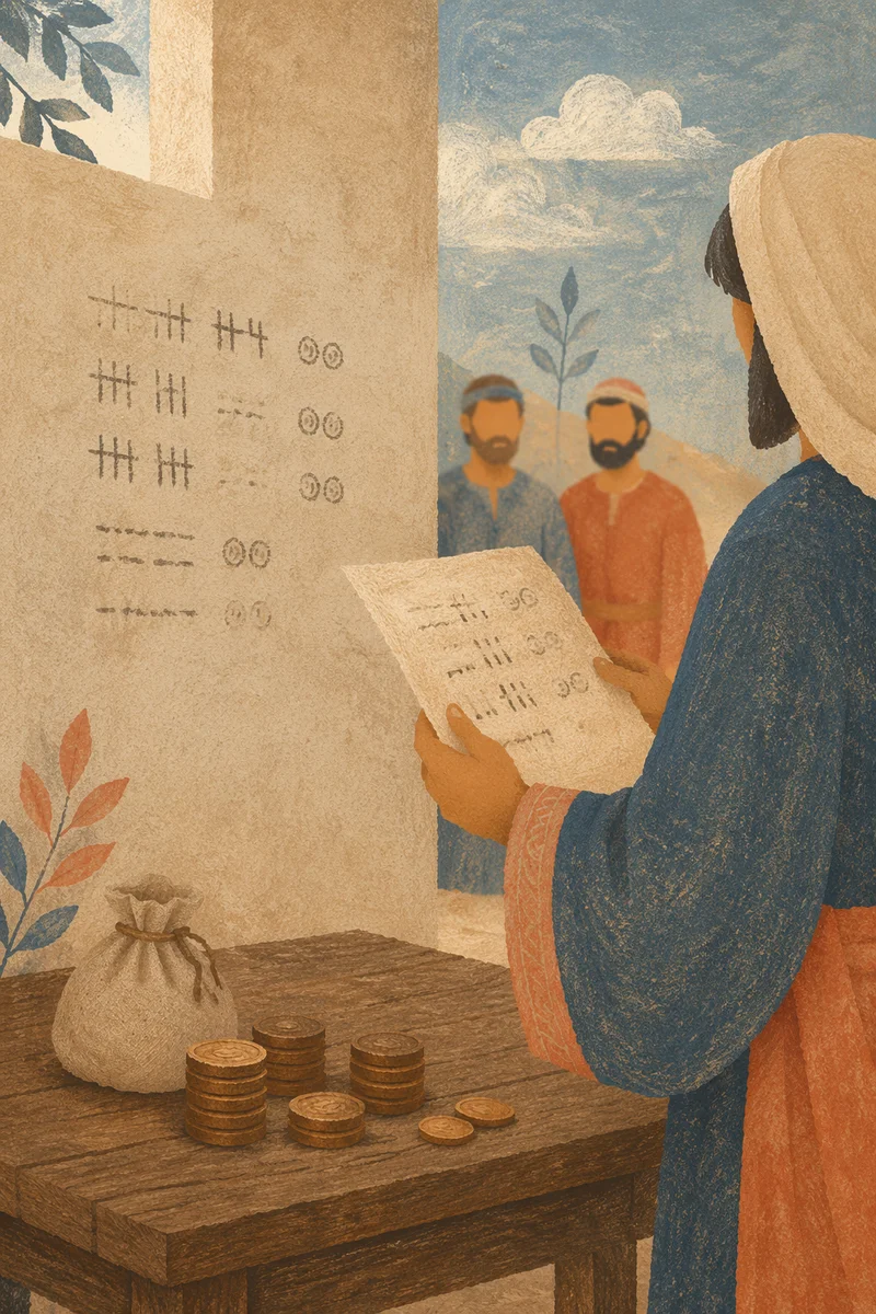 Parable of the Talents Accounting Scene