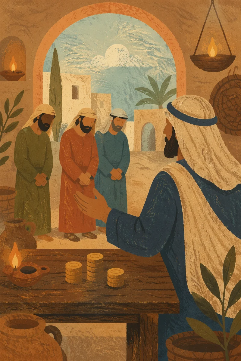 Parable of the Talents at Dusk