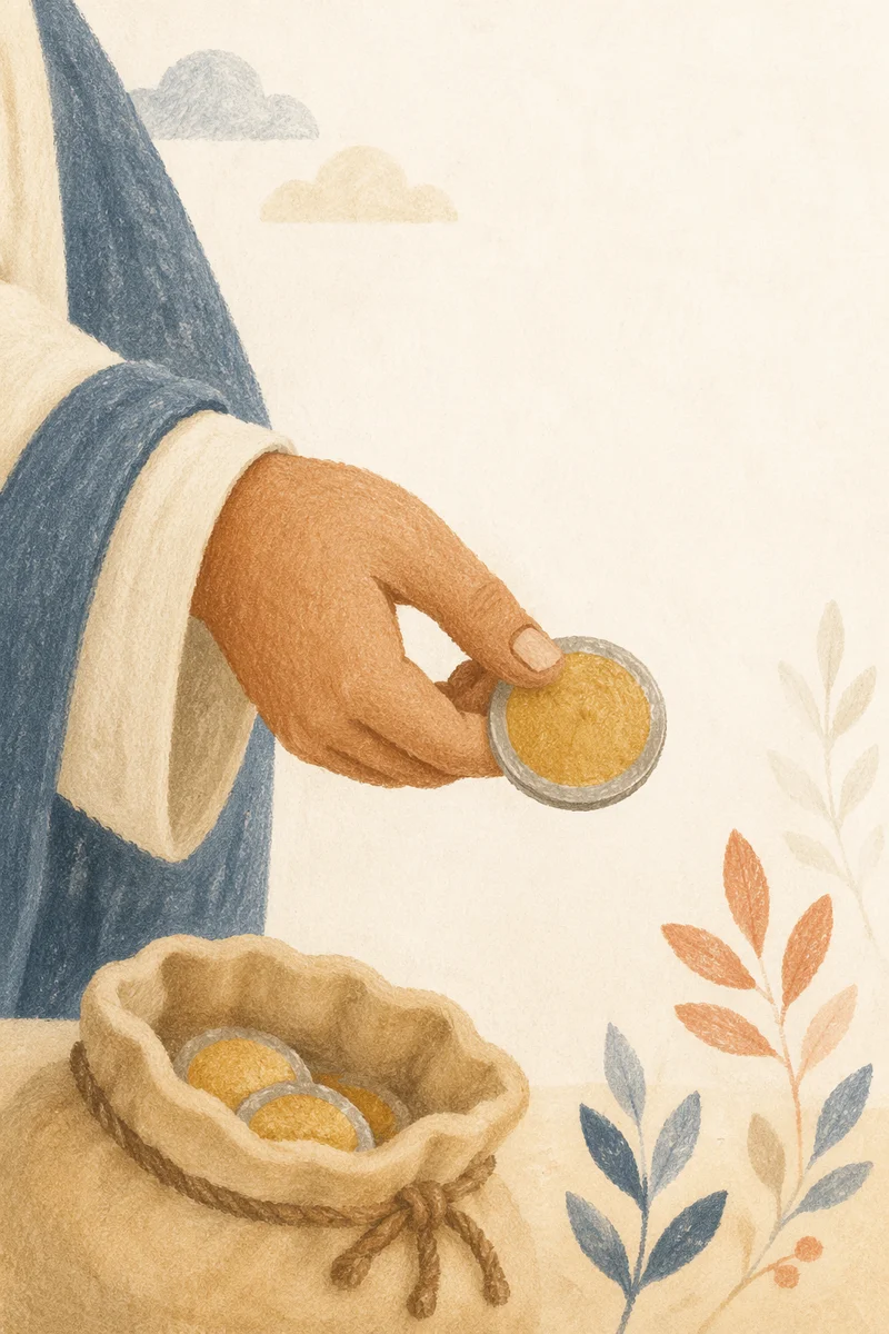 Entrusted Coin in the Parable of Talents
