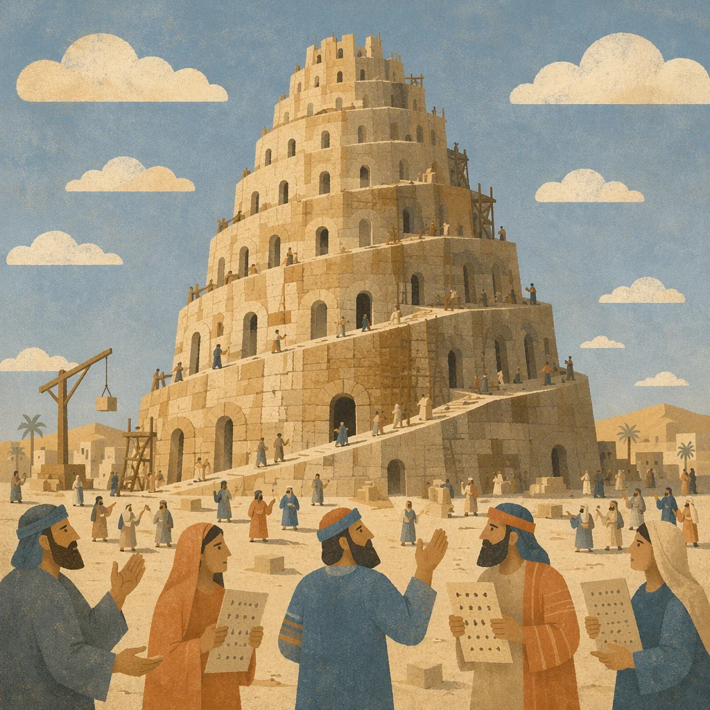 Tower of Babel Language Confusion