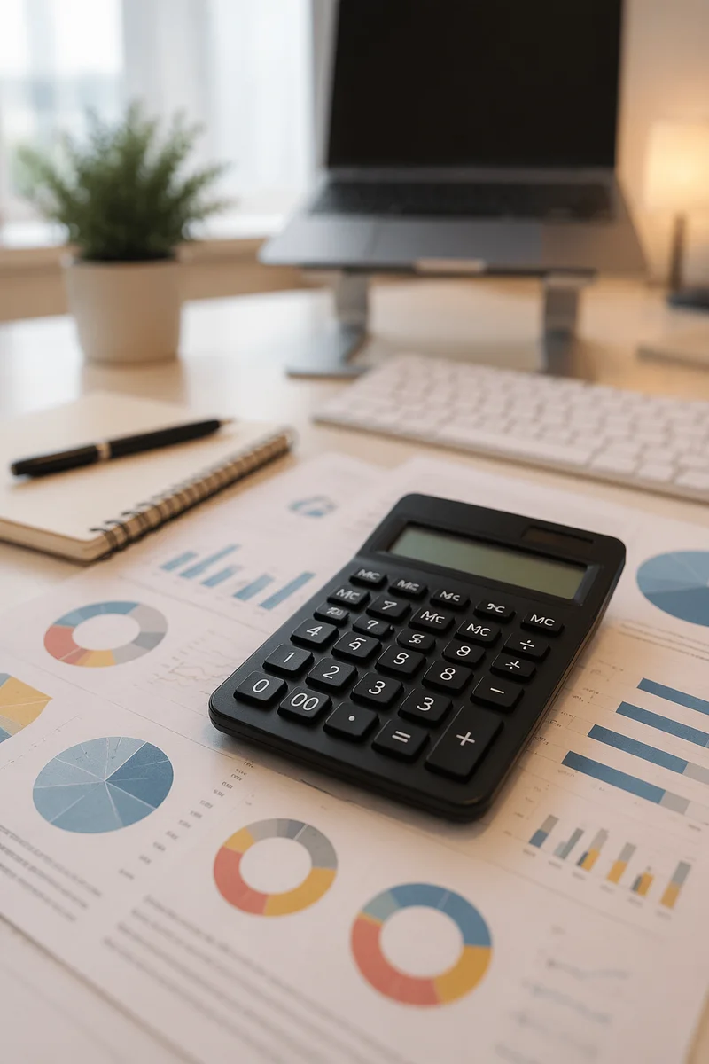 Close Up Calculator on Financial Reports