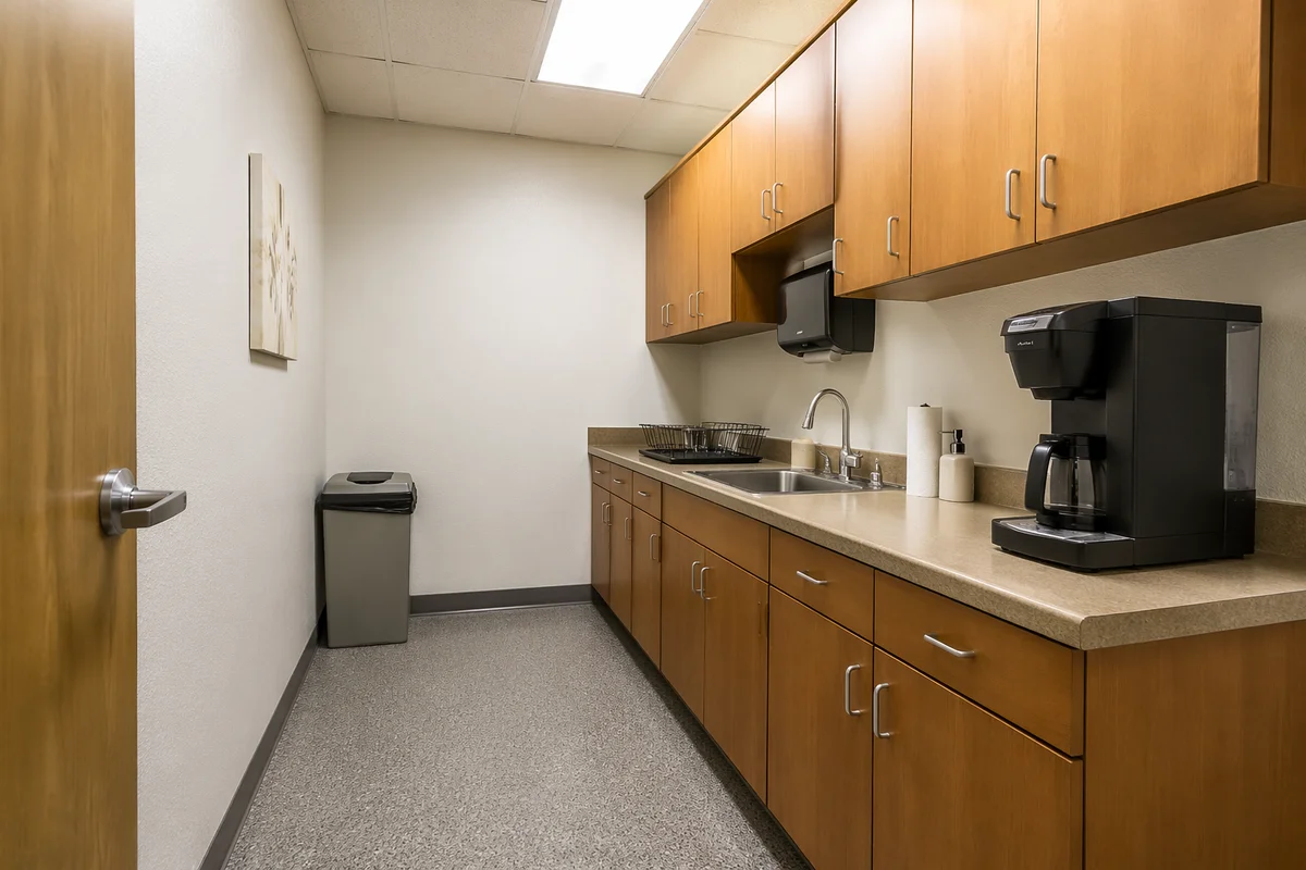 Office Break Room Coffee Machine