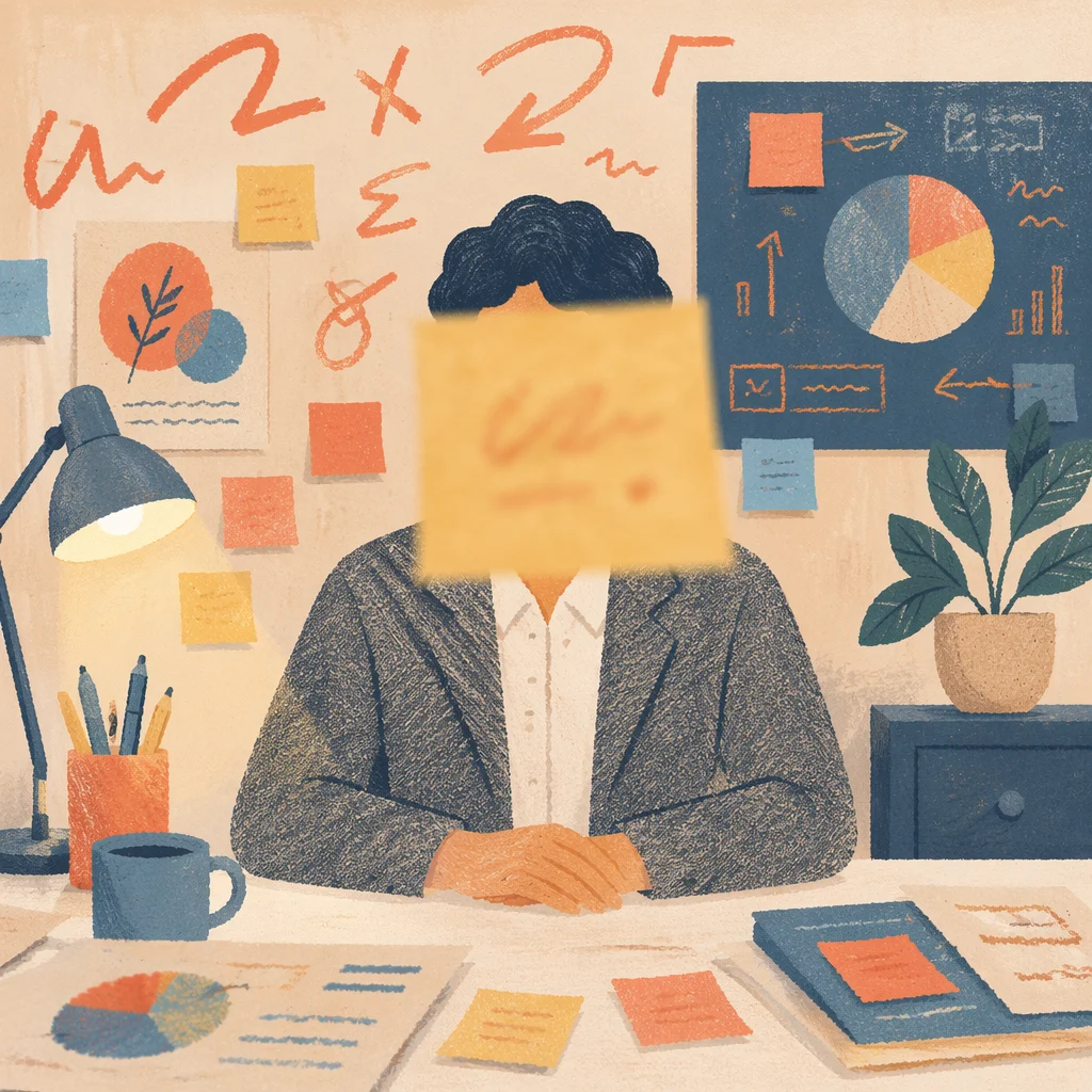 Creative Entrepreneur in Modern Startup Office