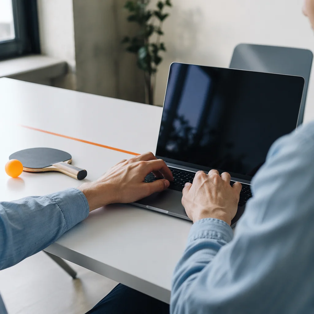 Startup Entrepreneur Working in Creative Office