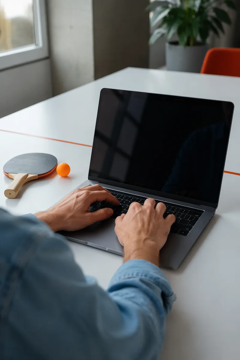 Startup Entrepreneur Working in Creative Office
