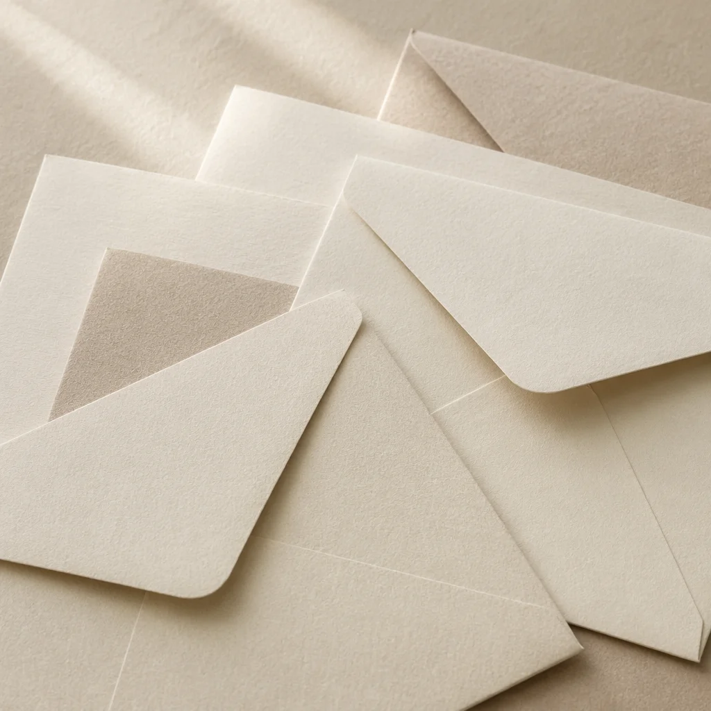 Cream Envelopes for Professional Correspondence
