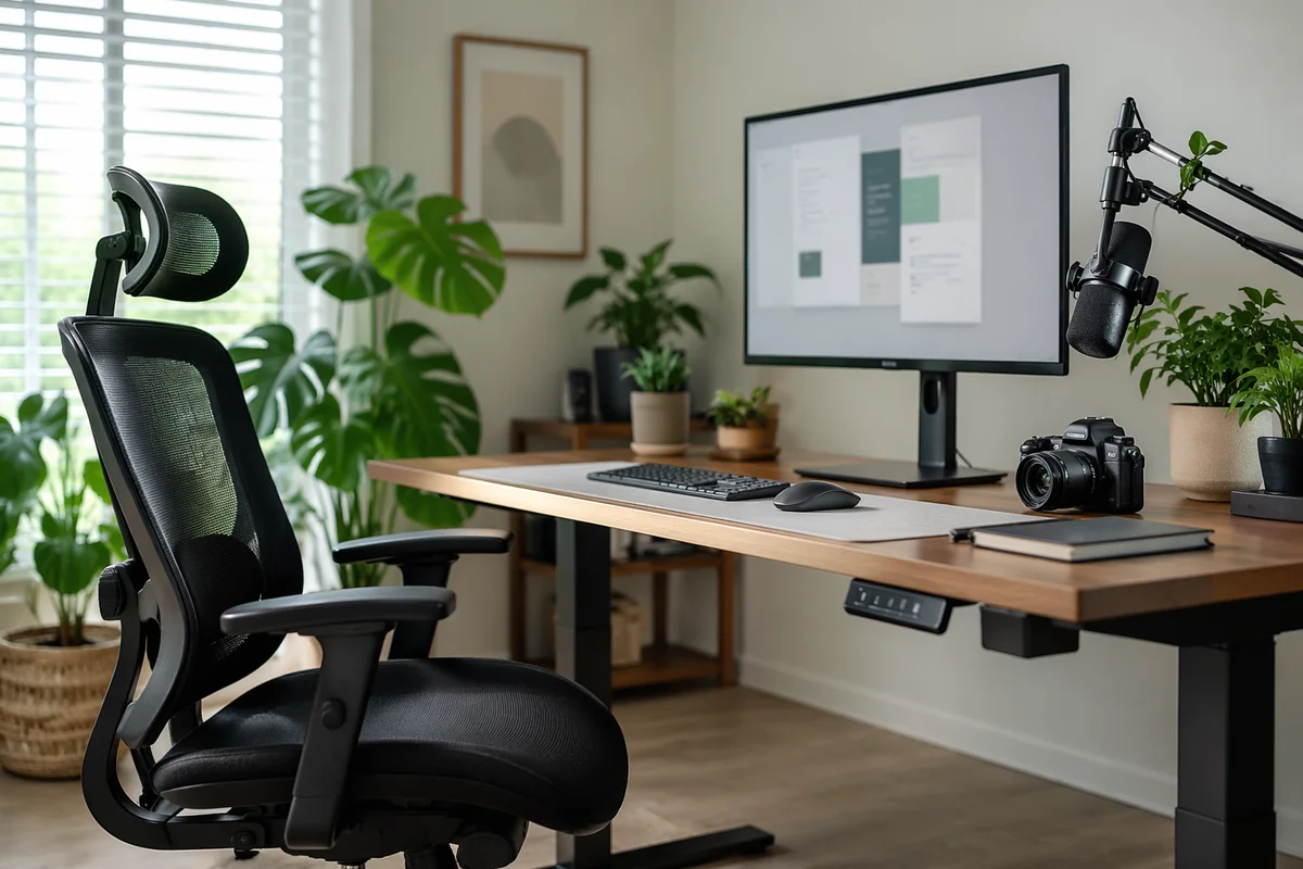 Ergonomic Office Chair by Standing Desk
