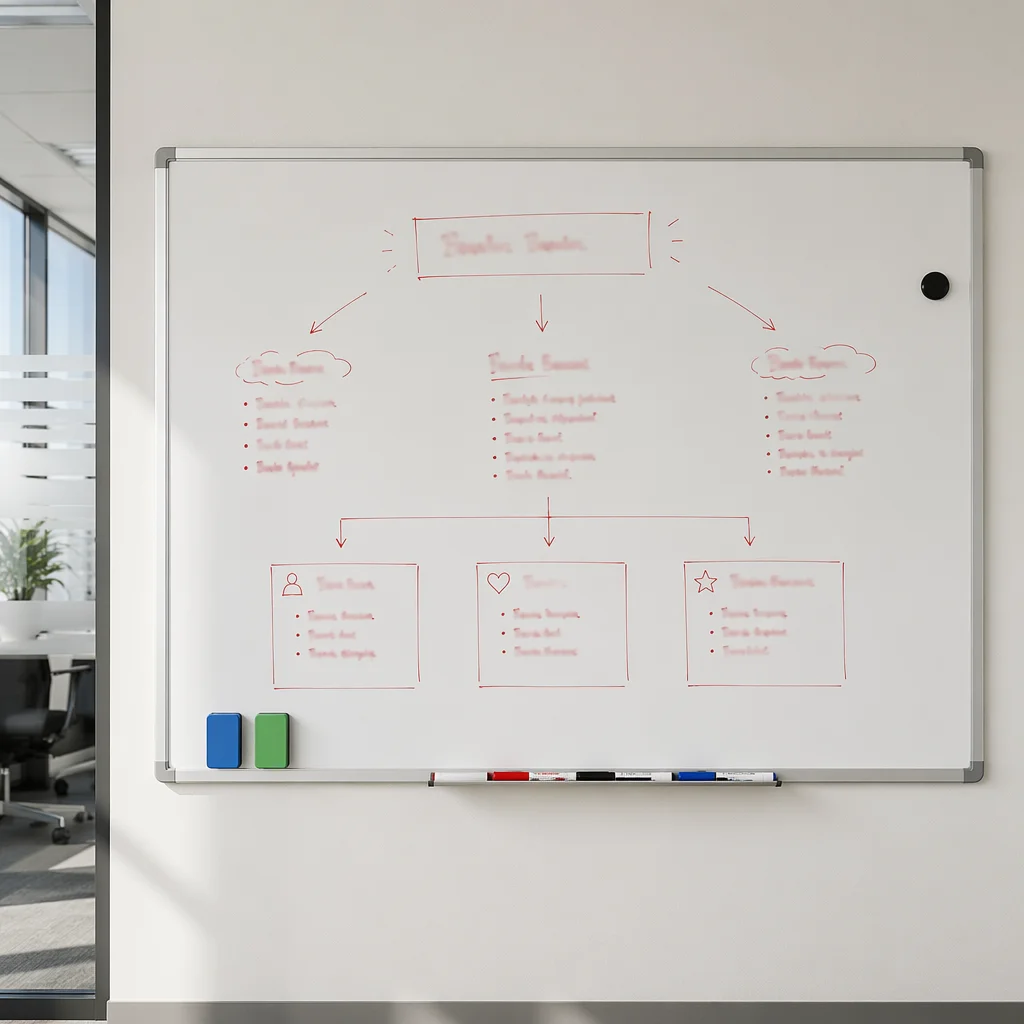 Office Goal Setting Vision Board