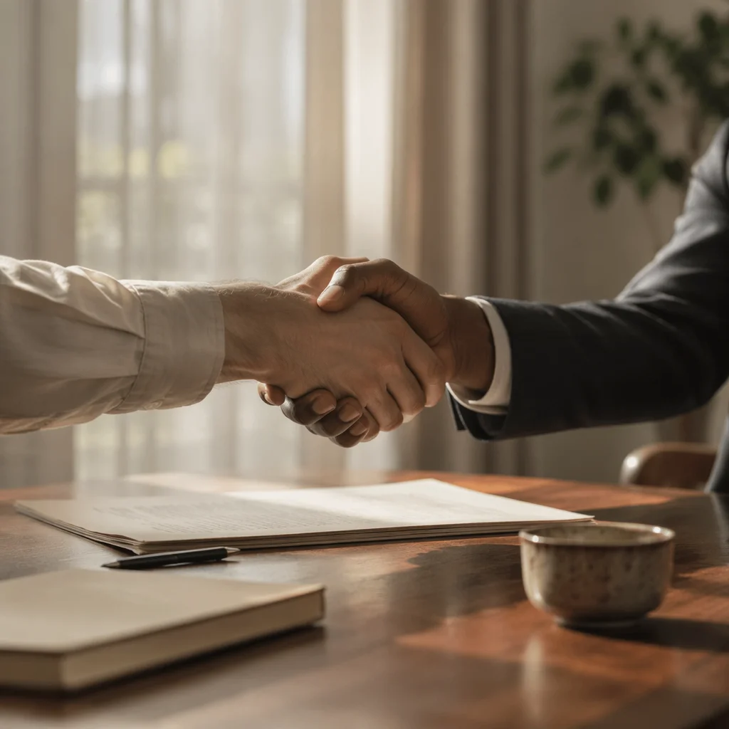 Trustworthy Business Handshake Over Agreement