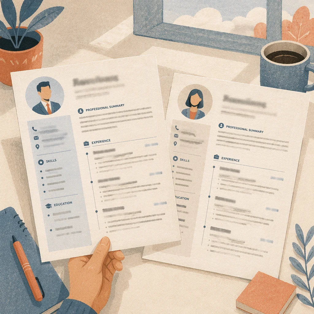 Professional Resumes for Hiring Decision