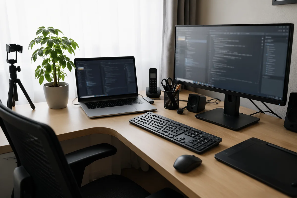 Modern Laptop Desk for Productive Office Work