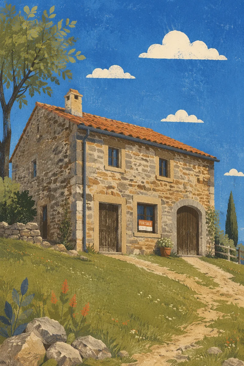 Rustic Farmhouse For Sale Exterior