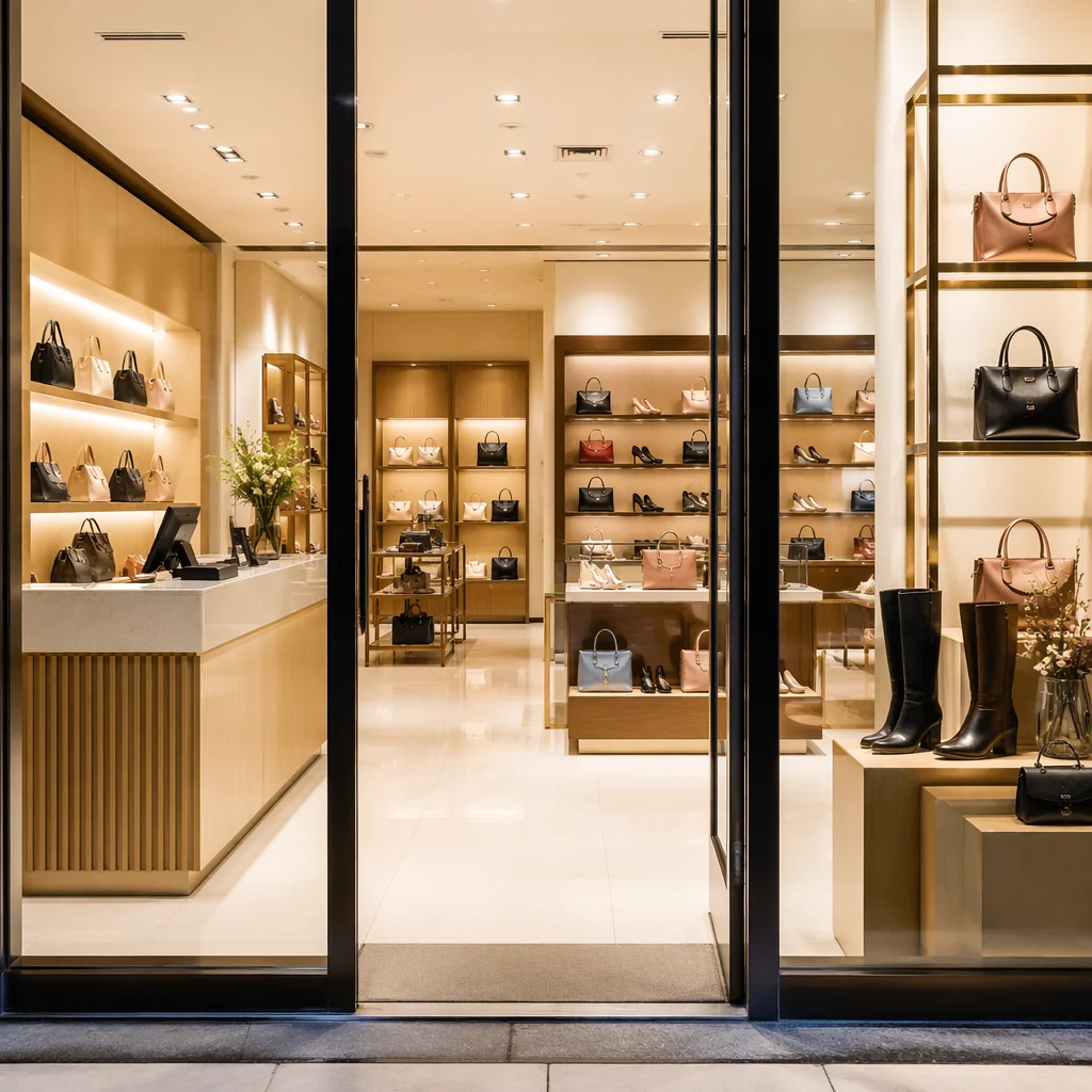 Friendly Customer Service Counter in Retail Boutique