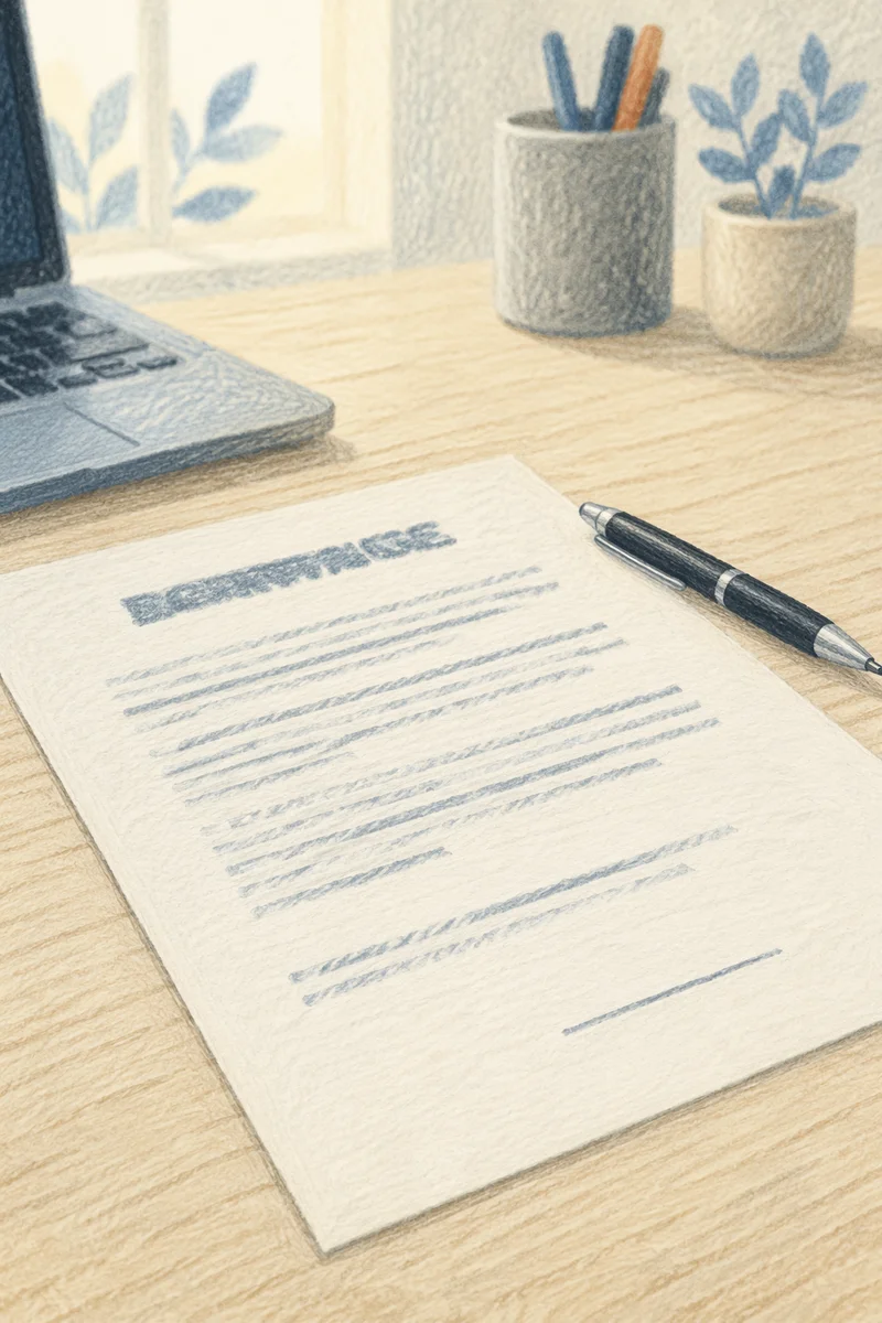 Business Contract Ready for Signature