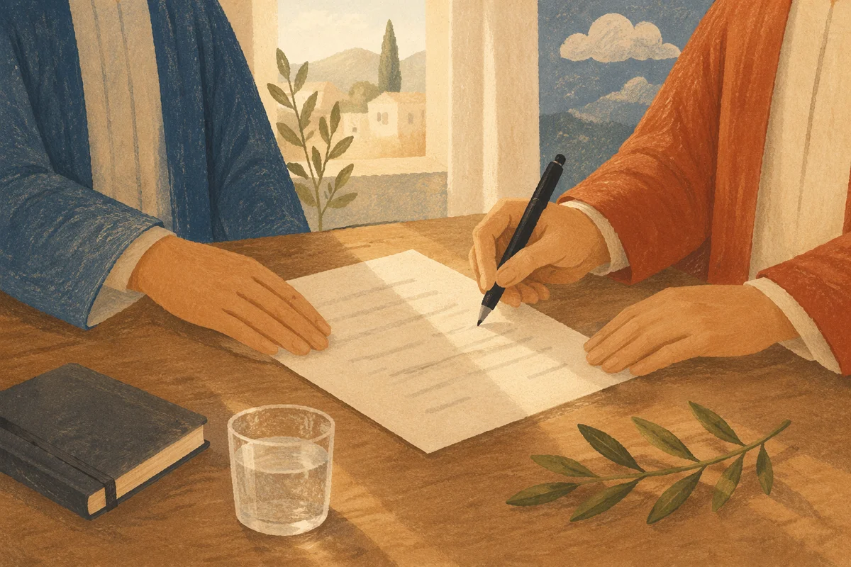 Trustworthy Business Contract Signing With Pen