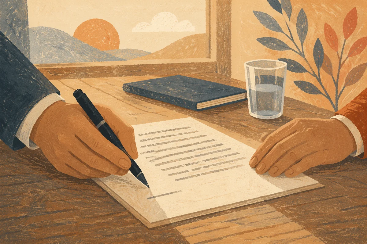 Signing Business Agreement With Integrity