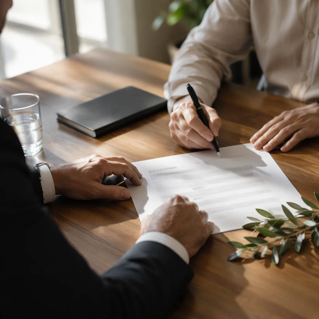 Trustworthy Business Contract Signing With Pen