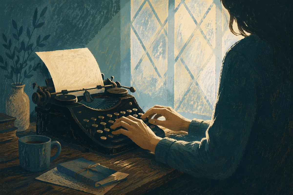 Vintage Typewriter for Creative Business Writing