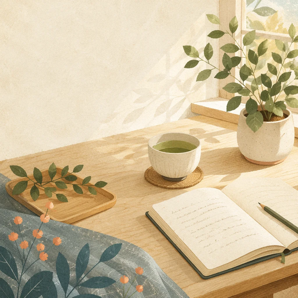 Mindful Tea Garden Business Desk
