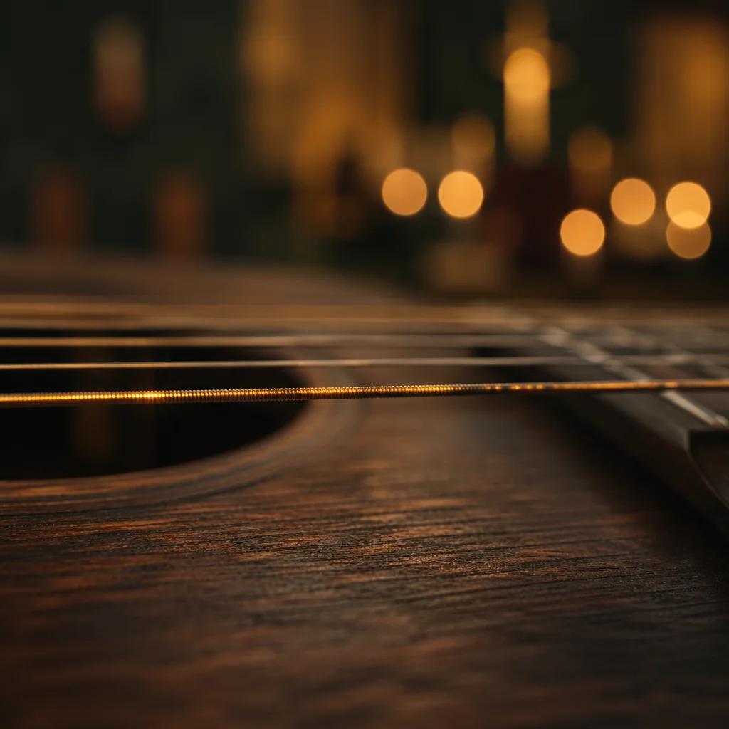 Acoustic Guitar Strings in Quiet Worship